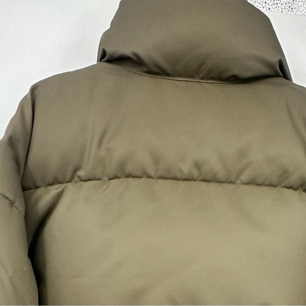 *NWT Abercrombie & Fitch Brown Puffer Jacket Mens Medium